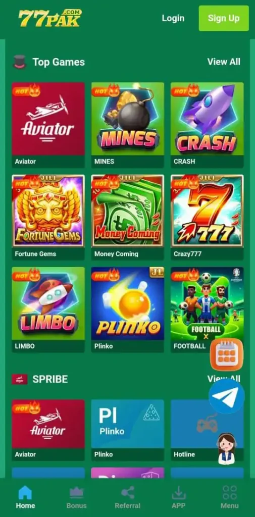 77 pak games